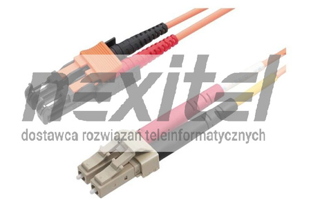 R&M PACHCORD KROSOWY DUPLEX E-2000-Compact PC/UPC GRADE BM / LC-Duplex PC/UPC GRADE BM MULTIMODOWY OM2 G50 F8 (2,0X4,2) POWŁOKA FRLSZH 2M
