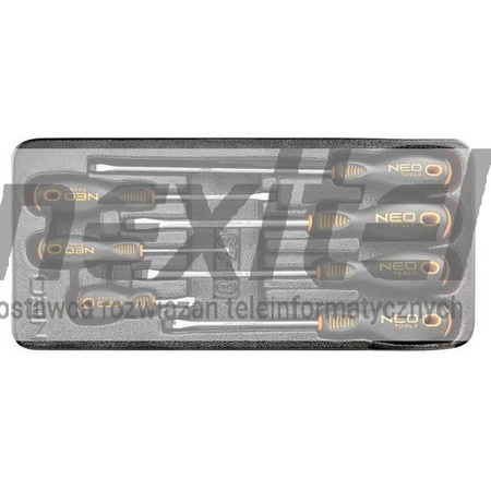Wkrętaki płaskie, zestaw 7 szt. NEO TOOLS 84-231