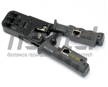 ZACISKACZ RJ45,RJ12,RJ11 Z TESTEREM