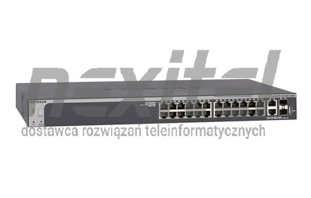 Przełącznik NETGEAR S3300-28X  ProSAFE® S3300  Gigabit Stack Smart (24 x 1Gb, 4 x 10Gb)