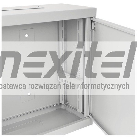 Szafa rack 19" 3U 540x180, wisząca, metalowa, jednosekcyjna, szara