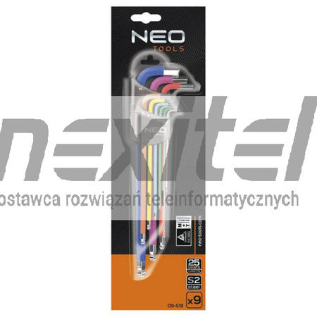Klucze Torx T10-50  NEO TOOLS 09-518