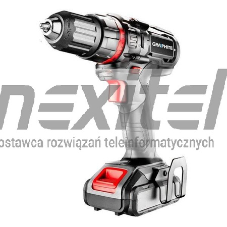 Wiertarko-wkrętarka akumulatorowa 14,4V, Li-Ion/1,5Ah, walizka GRAPHITE 58G218