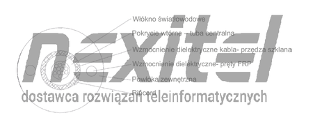 Zewnętrzny kabel światłowodowy, BiTfiber DAC Z-XOTKtcdD 2-12 włókien