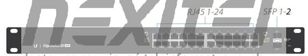 Zarządzalny switch gigabitowy z SFP UBIQUITI EdgeMAX EdgeSwitch ES-24-500W