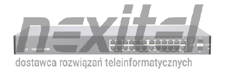 Zarządzalny switch gigabitowy UBIQUITI EdgeMAX EdgeSwitch ES-24-LITE