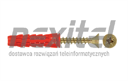 KOŁKI SFXP-8/40x50 ROZPOROWY KRZYŻ (op100szt)