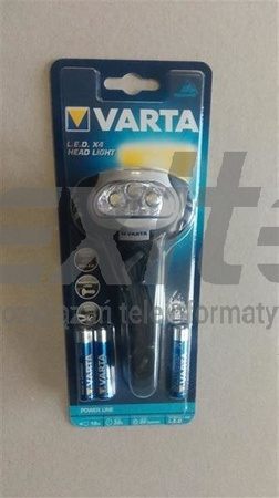 LATARKA CZOŁOWA 4xLED HEAD LIGHT VARTA