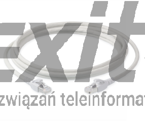 Patchcord FutureCom ™ EA, FRNC, kat. 6A, złącze RJ45 - RJ45, Szary, 25 m
