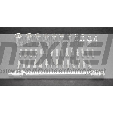 Klucze nasadowe 1/4", zestaw 41 szt. NEO TOOLS 08-603