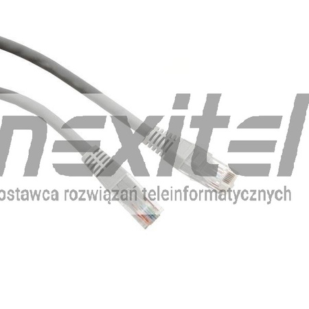 PATCHCORD UTP kat.6 10m szary