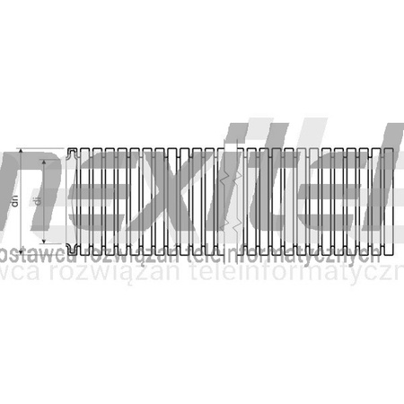 Peszel instalacyjny Kopos super monoflex  PCV 20/14,1 750N 50m z pilotem