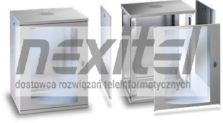 SZAFA TELEINFORMATYCZNA  RACK 19" 10U 600X620X520H - zdejmowane osłony boczne