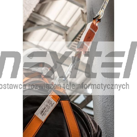 Zestaw asekuracyjny z pasem biodrowym i amortyzatorem NEO TOOLS 97-100