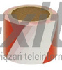 Taśma ostrzegawcza biało-czerwona 10cm (op.100mb)