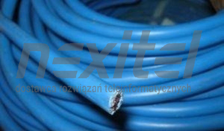 PRZEWÓD H07V-K (LgY) 1x4mm NIEBIESKI