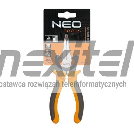 Szczypce wydłużone wygięte 200 mm NEO TOOLS 01-016