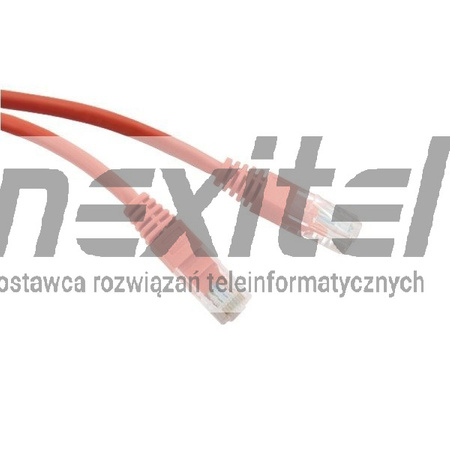 PATCHCORD NIEEKRANOWANY RJ45 U/UTP KAT.6 20M POMARAŃCZOWY