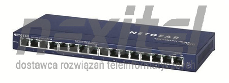 Przełączników niezarządzalny Fast Ethernet NETGEAR ProSAFE® FS116