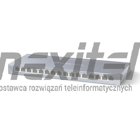 Przełącznik typu desktop, 16 portów Gb