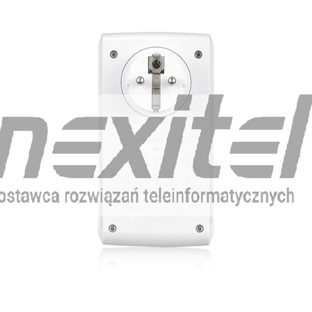 ZyXEL PLA5456 Adapter Powerline AV2000 HomePlug AV2 z gniazdkiem i 2 portami gigabitowymi
