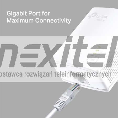 Zestaw gigabitowych transmiterów sieciowych AV1000 TL-PA7017 KIT