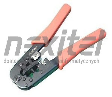 Zaciskacz wtyków RJ11, RJ12, RJ45 HT-568