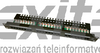 PATCH PANEL UTP 24 PORTY KAT 6 + Z PÓŁKĄ