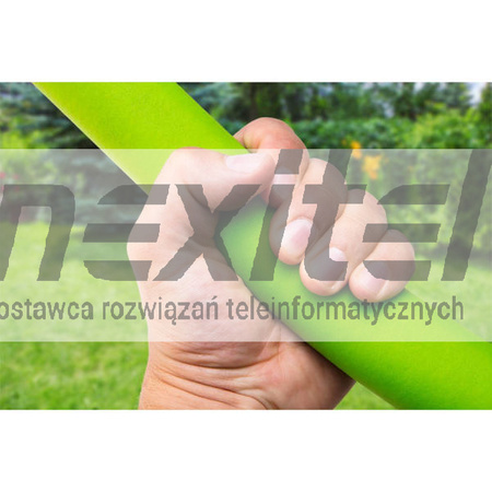 Szpadel prosty, metalowy trzonek, plastikowy uchwyt VERTO 15G011