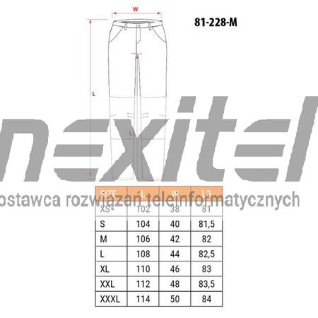 Spodnie robocze DENIM Neo Tools 81-228