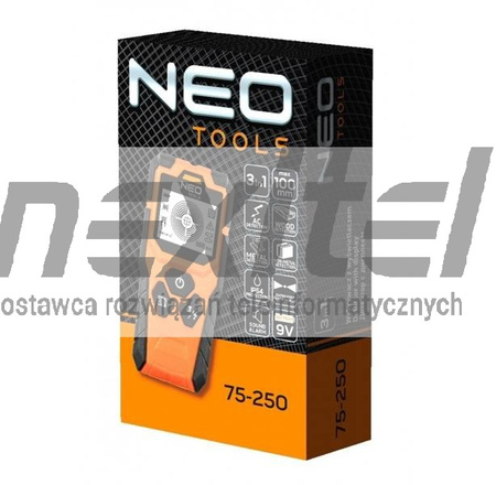 Wykrywacz z wyświetlaczem 3 w 1 NEO TOOLS 75-250