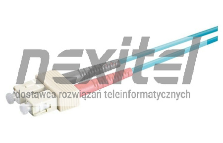 R&M PACHCORD KROSOWY DUPLEX SC-COMPACT PC/UPC GRADE BM / LC-DUPLEX PC/UPC GRADE BM MULTIMODOWY OM3 G50 F8 (2,0X4,2) POWŁOKA FRLSZH 2M