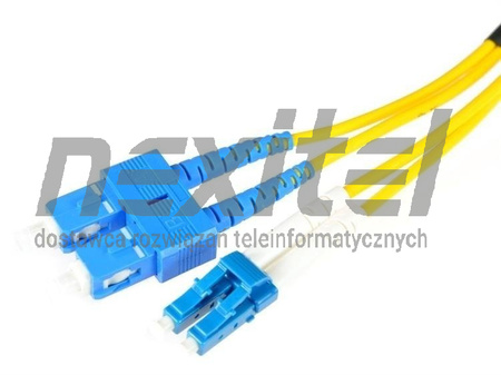 Patchcord LC/SC 9/125 DUPLEX 10m