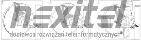 Uchwyt MikroTik nRayAIM-DH1 dedykowany dla Wireless Wire nRay