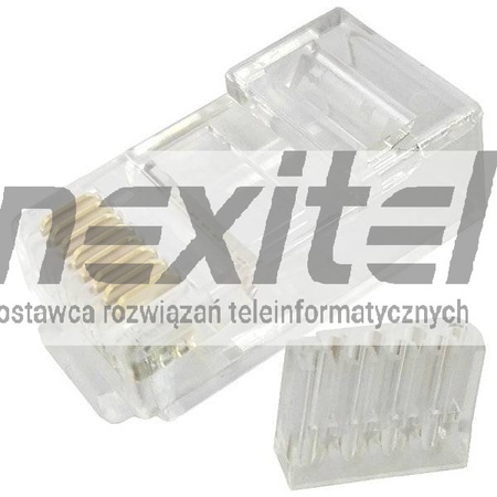 WTYK NIEEKRANOWANY RJ45 DRUT UTP KAT.6