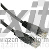 PATCHCORD NIEEKRANOWANY RJ45 U/UTP KAT.6 10M CZARNY