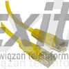 PATCHCORD NIEEKRANOWANY RJ45 U/UTP KAT.5E 0,25M ŻÓŁTY