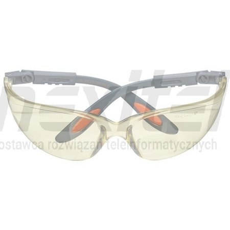 Okulary ochronne poliwęglanowe, żółte soczewki NEO TOOLS 97-501