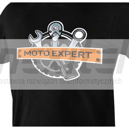 T-shirt z nadrukiem MOTO Expert, Neo Tools 81-643